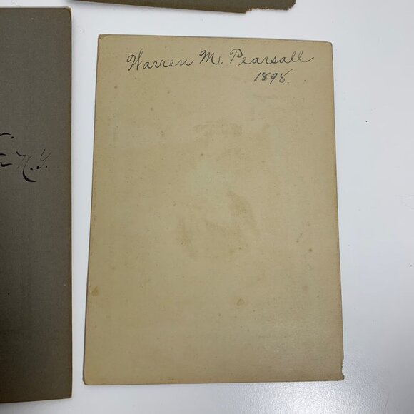 Antique Early 19th Century Set Of 9 ID'd Mens Portrait Photographs Collection - Picture 11 of 16